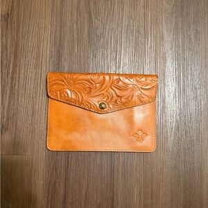 Patricia Nash Leather Embossed Leather Clutch